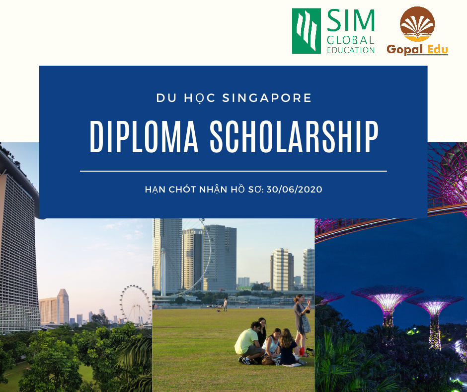 HỌC BỔNG DIPLOMA SCHOLARSHIP TRƯỜNG SIM GLOBAL EDUCATION (SIMGE)