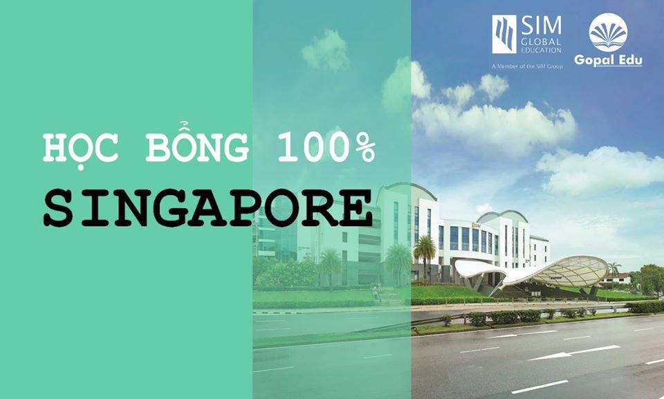 HỌC BỔNG DU HỌC SINGAPORE 100%!