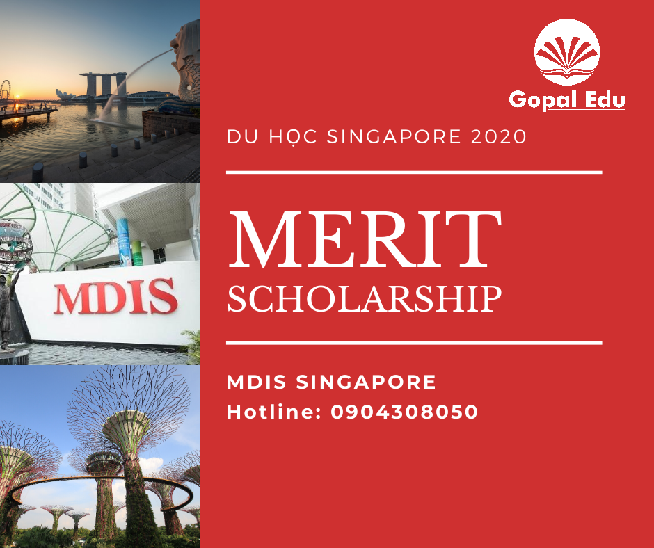 HỌC BỔNG MERIT SCHOLARSHIP - MDIS SINGAPORE